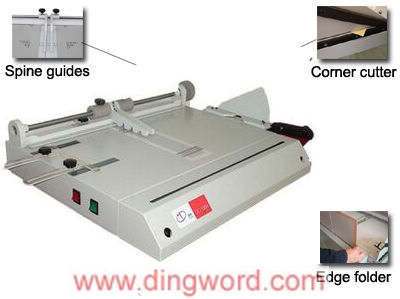 DW-100K Hard cover maker, Hardback maker - Click Image to Close